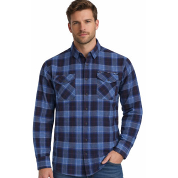 Сорочка чоловіча ХЕТАЙ 143 фланель 6XL-10XL рр-0