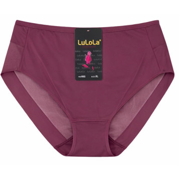 Трусики жіночі 865 з мікрофібри із сіткою LULOLA-2