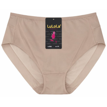 Трусики жіночі 865 з мікрофібри із сіткою LULOLA-3