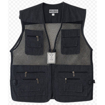 Жилет чоловічій з сіткою 6XL-10XL рр-0